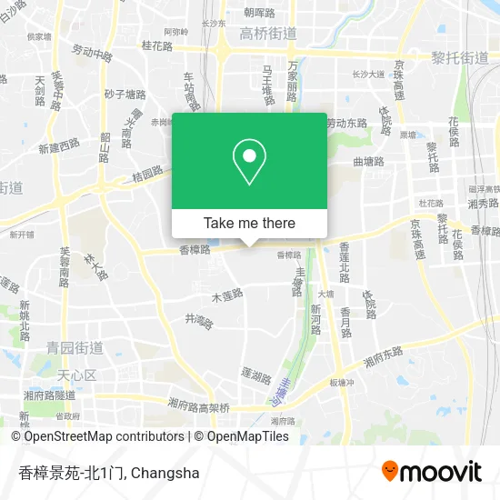 香樟景苑-北1门 map