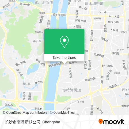 长沙市南湖新城公司 map