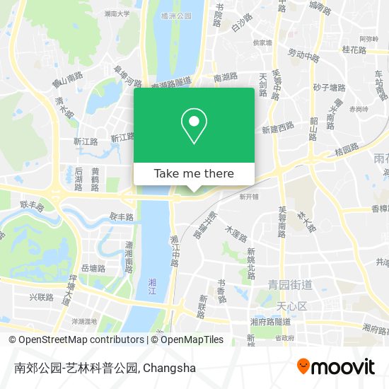 南郊公园-艺林科普公园 map