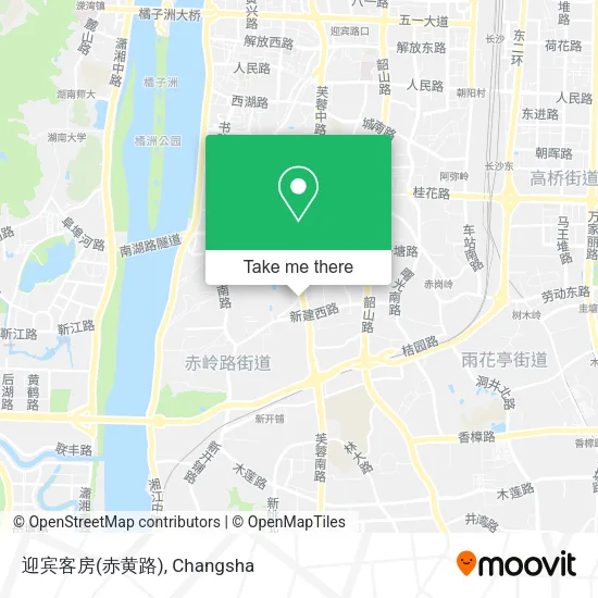 迎宾客房(赤黄路) map