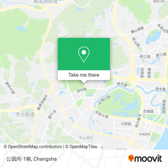 公园尚-1栋 map