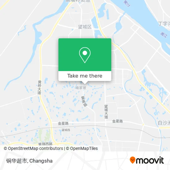 铜华超市 map