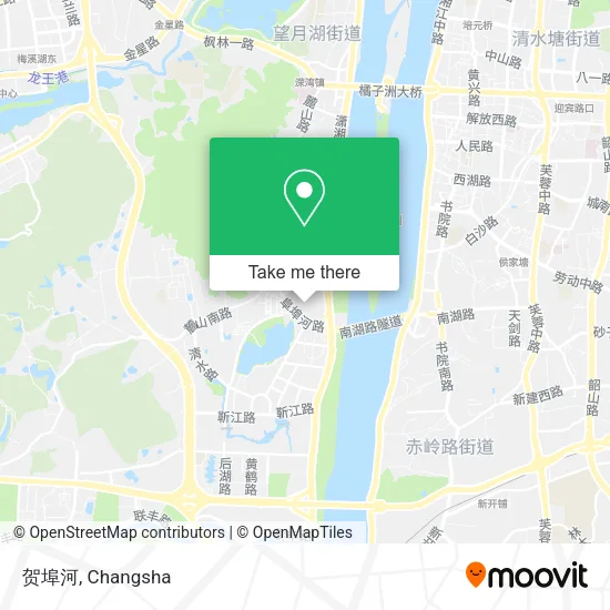 贺埠河 map