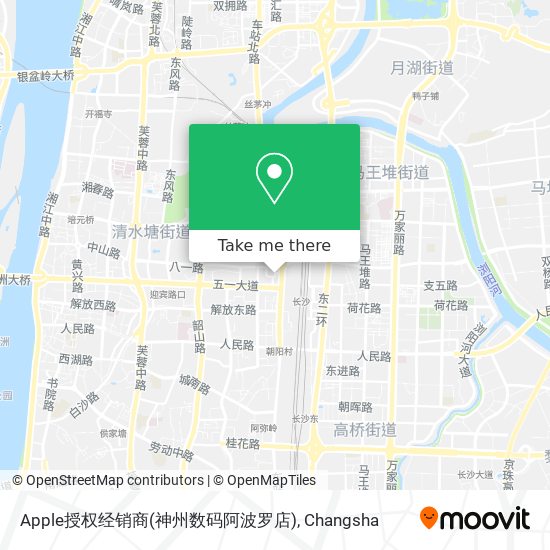 Apple授权经销商(神州数码阿波罗店) map