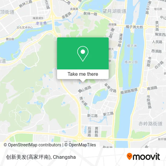 创新美发(高家坪南) map