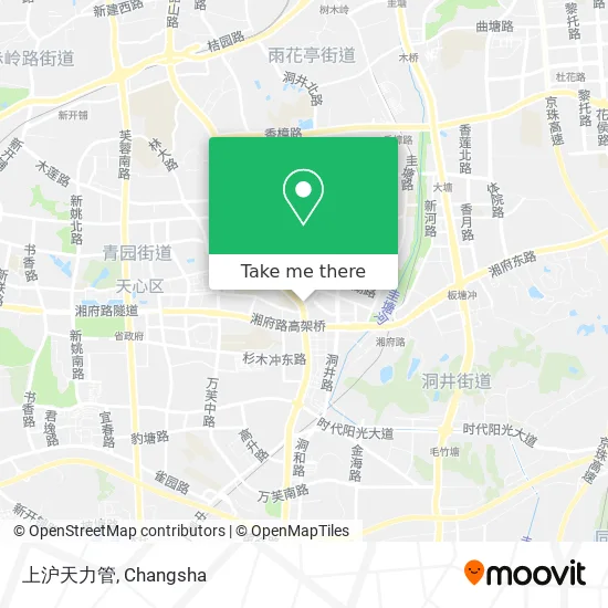 上沪天力管 map