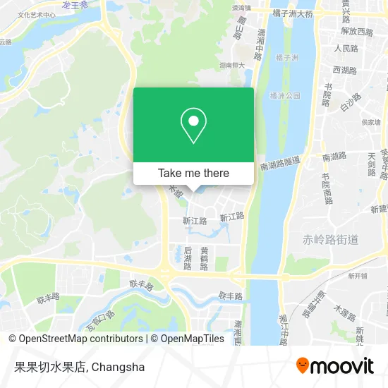 果果切水果店 map