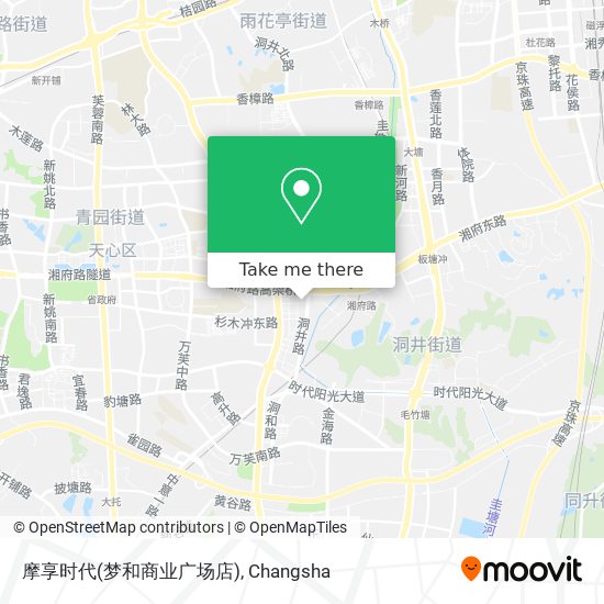 摩享时代(梦和商业广场店) map