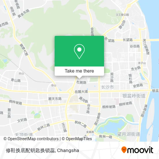 修鞋换底配钥匙换锁蕊 map
