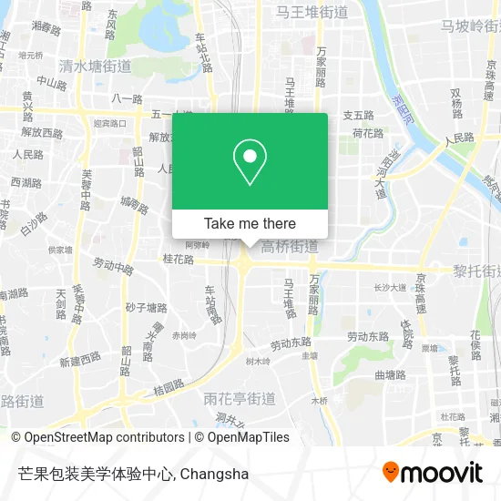 芒果包装美学体验中心 map