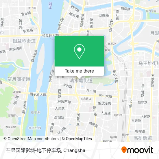 芒果国际影城-地下停车场 map
