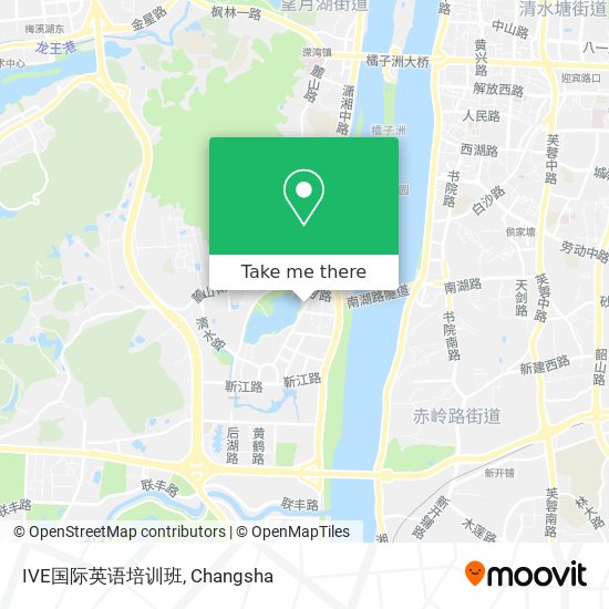 IVE国际英语培训班 map