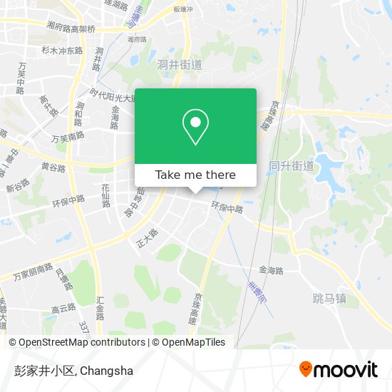 彭家井小区 map