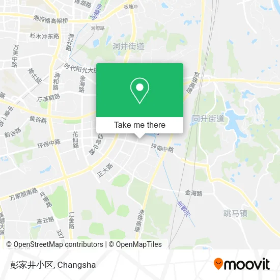 彭家井小区 map