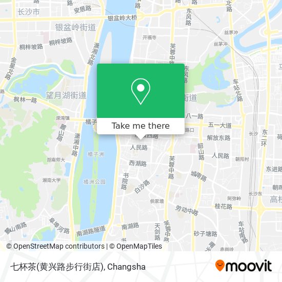 七杯茶(黄兴路步行街店) map