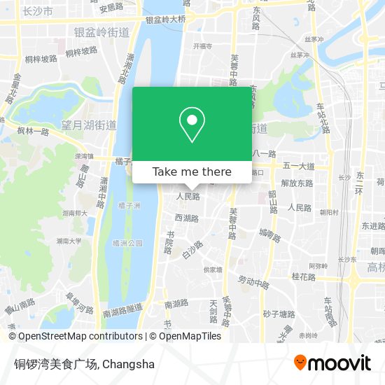 铜锣湾美食广场 map