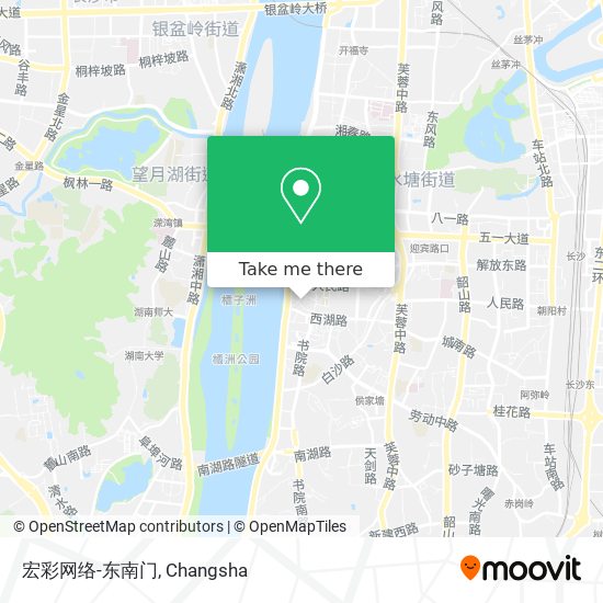 宏彩网络-东南门 map
