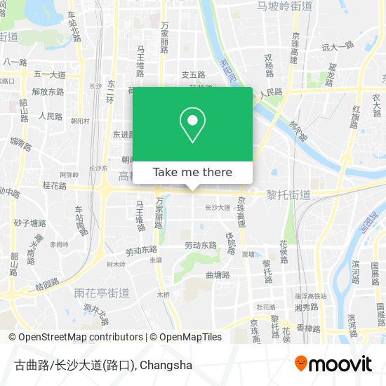 古曲路/长沙大道(路口) map