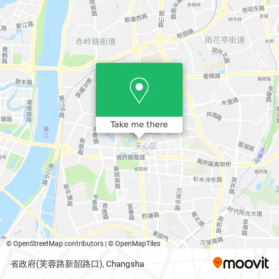 省政府(芙蓉路新韶路口) map