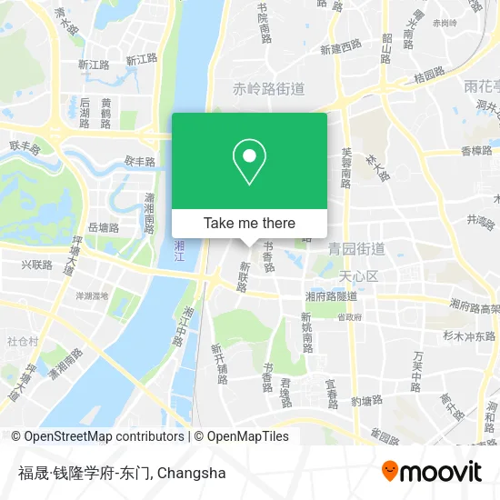 福晟·钱隆学府-东门 map