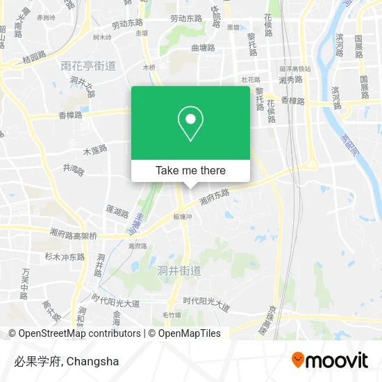 必果学府 map