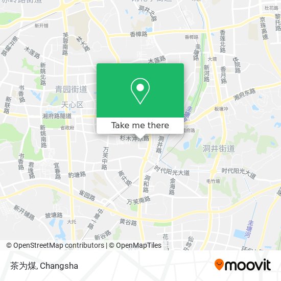 茶为煤 map