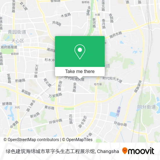 绿色建筑海绵城市草字头生态工程展示馆 map