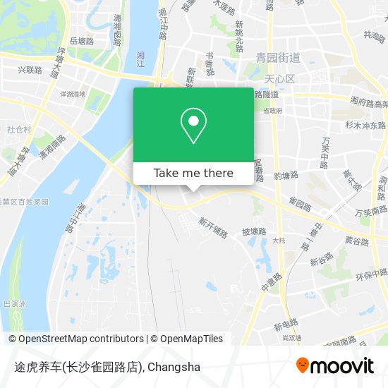 途虎养车(长沙雀园路店) map