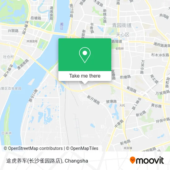 途虎养车(长沙雀园路店) map