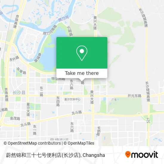 蔚然锦和三十七号便利店(长沙店) map