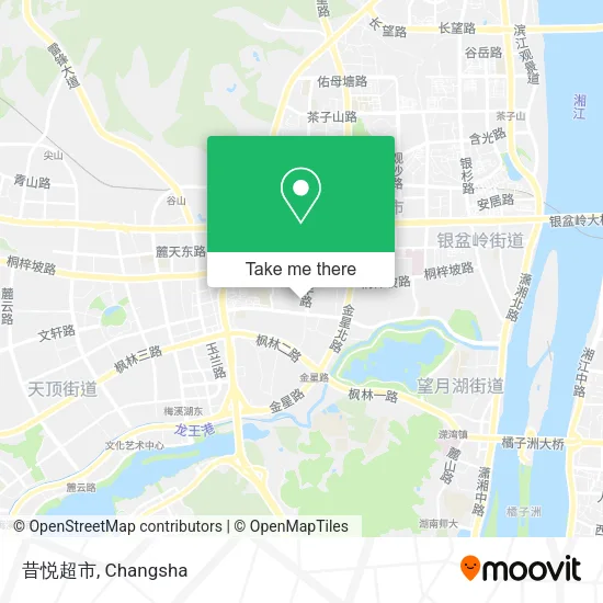 昔悦超市 map