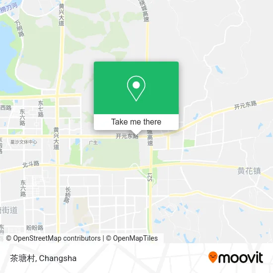 茶塘村 map