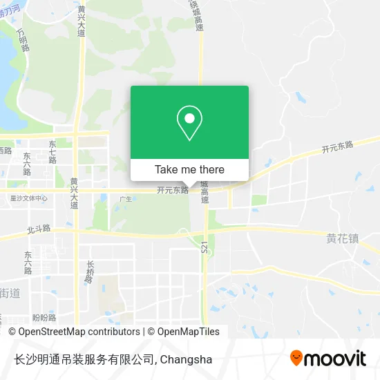 长沙明通吊装服务有限公司 map