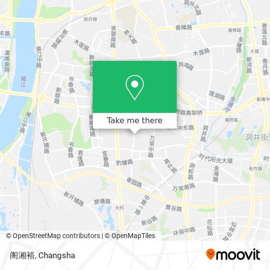 阁湘裕 map