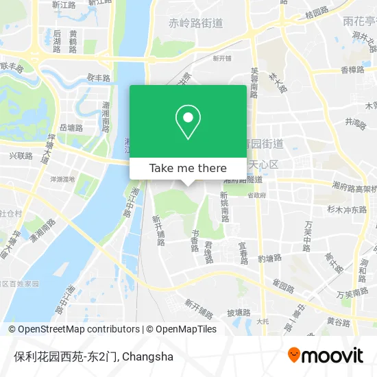 保利花园西苑-东2门 map