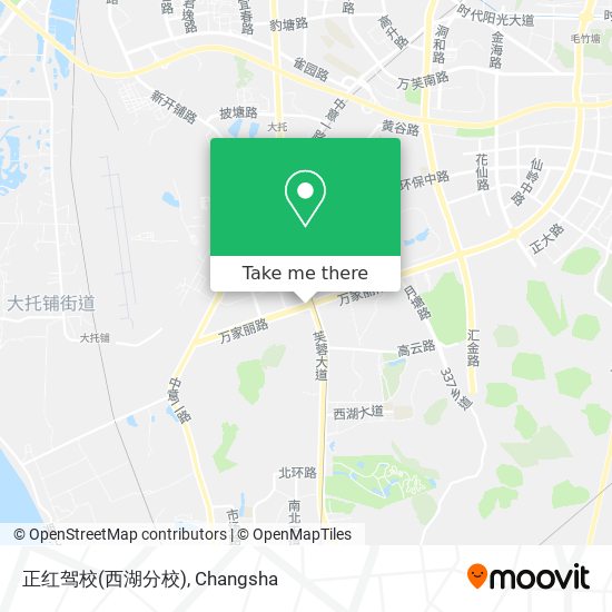 正红驾校(西湖分校) map