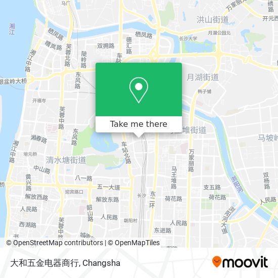 大和五金电器商行 map