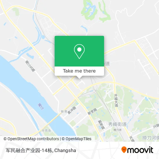 军民融合产业园-14栋 map
