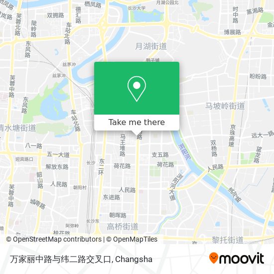 万家丽中路与纬二路交叉口 map