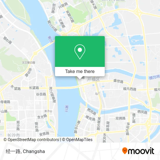 经一路 map
