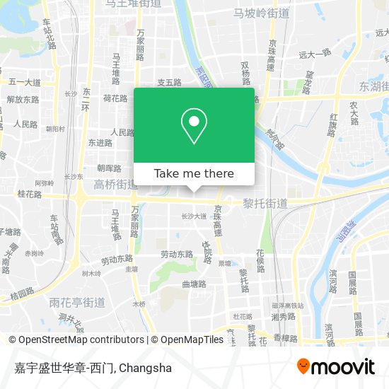 嘉宇盛世华章-西门 map