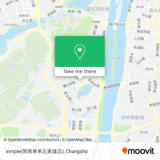 simple(简简单单左家垅店) map