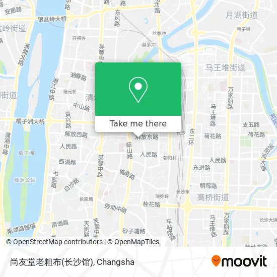 尚友堂老粗布(长沙馆) map