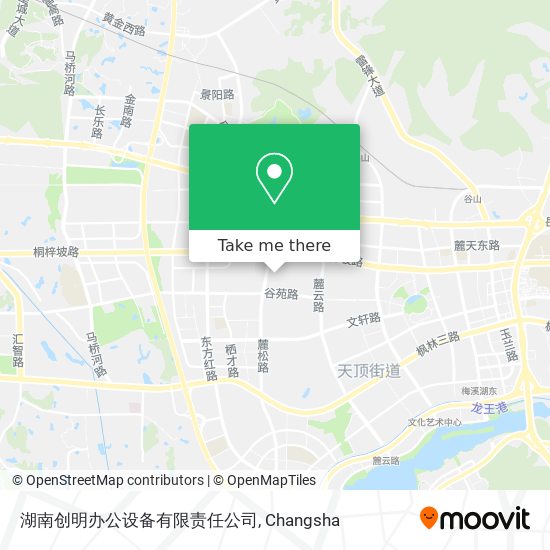 湖南创明办公设备有限责任公司 map
