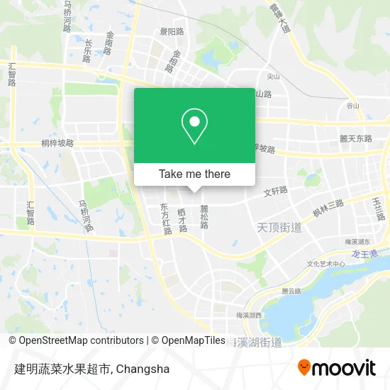 建明蔬菜水果超市 map