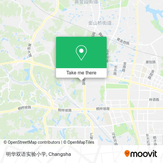 明华双语实验小学 map