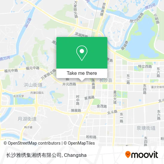 长沙雅绣集湘绣有限公司 map