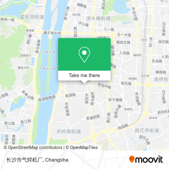 长沙市气焊机厂 map