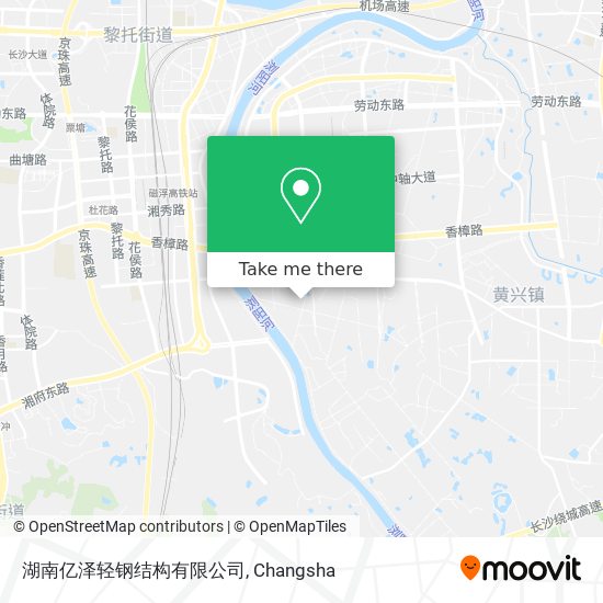 湖南亿泽轻钢结构有限公司 map