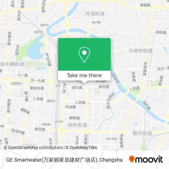 GE Smartwater(万家丽家居建材广场店) map